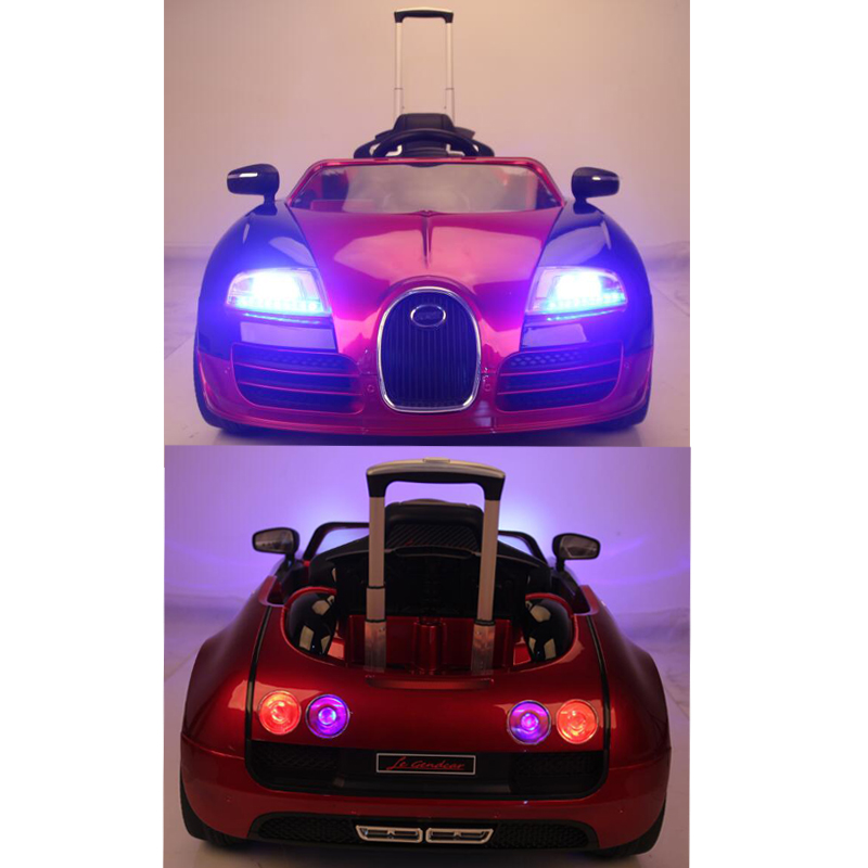PE Plastic Type 30KG Max Loading Remote Control Electric 6V7AH*2 Ride On Cars for Kids