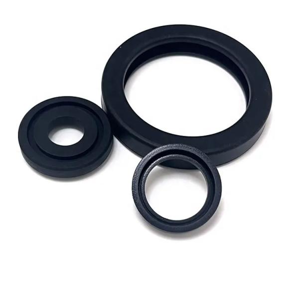 Customized Silicone Rubber Ring, Black Circular Rubber Gasket