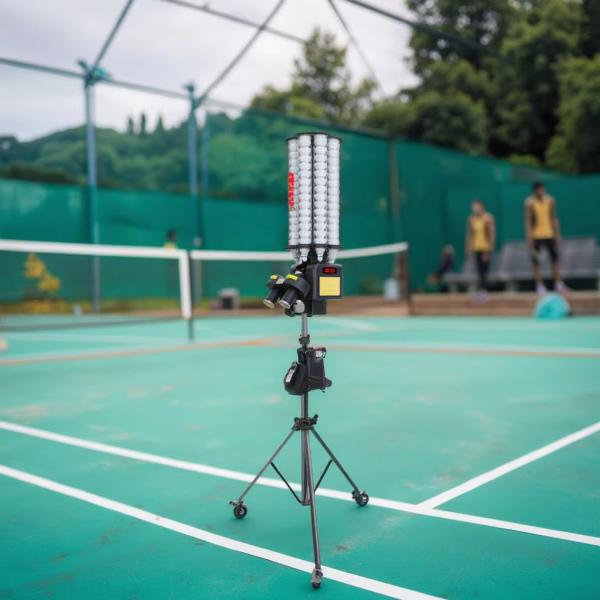 Multifunction SIBOASI B5 Badminton Shuttlecock Feeder Machine Smart Badminton