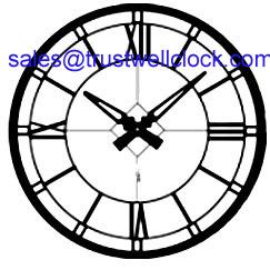 Analog slave clocks 50cm 60cm 100cm 120cm 150cm 200cm diameter with minute hour second hand Westminster chime sound