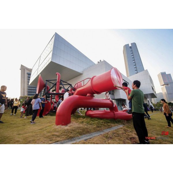 Hand-forged Steel Non-Powered Amusement Facility for Large-Scale Outdoor Interactive