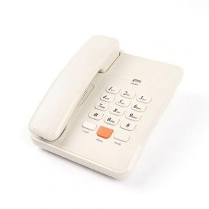 China ABS Plastic Corded Landline Phone Automatic CCC Basic Home Phone on sale