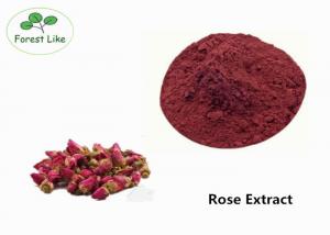 Quality Pure Natural Rose Anthocyanin Extract Powder 10% Anthocyanidins Antioxidation wholesale