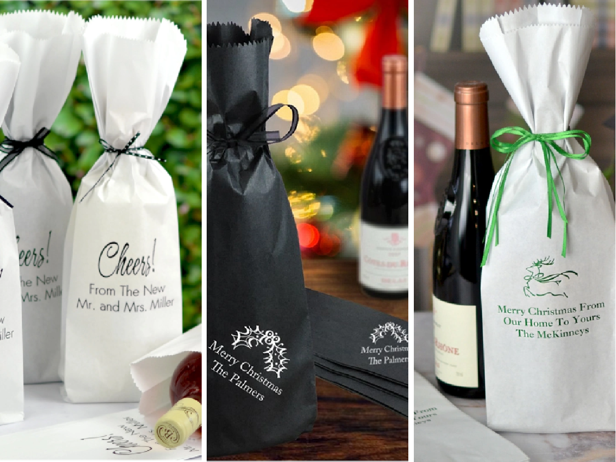 non toxic Waterproof Stone Paper Biodegradable 120gsm Holder Sleeve For Wine