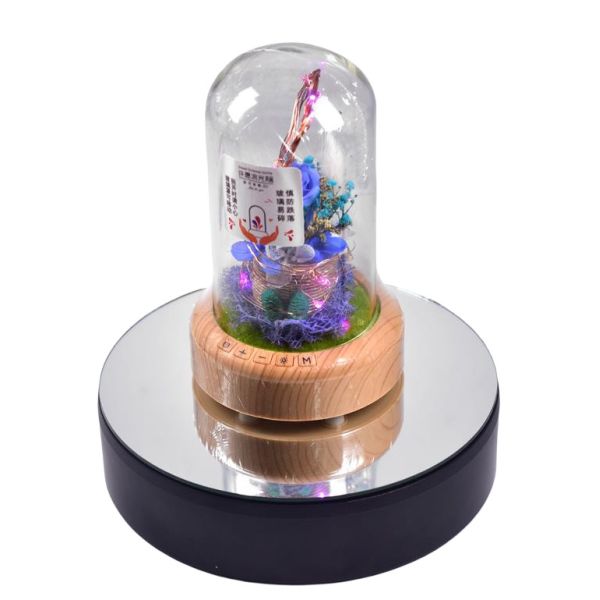 Adjustable Speed USB/AA Battery Operated Rotating Display Turntable With Customized Logo