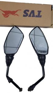 China Rear Side Mirror Glass Vehicle Spare Parts TVS 3W/ TVS KING With Long Life on sale