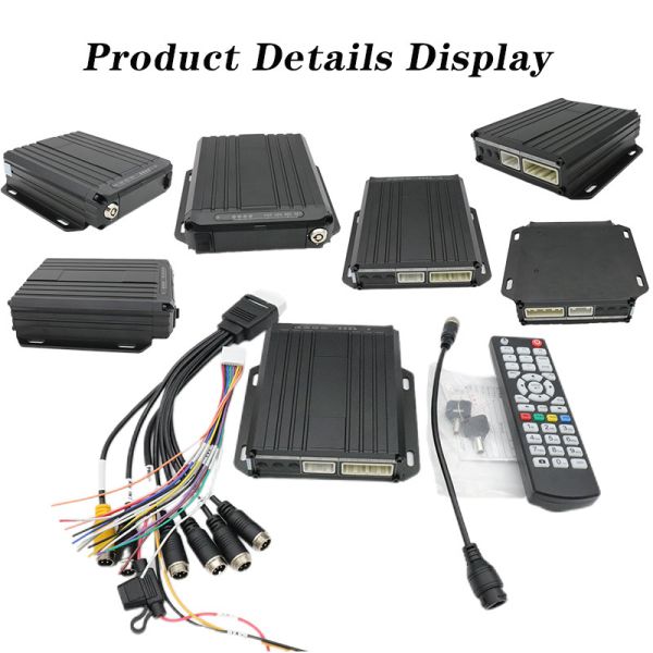 4G Online Video Tracking GPS Mobile DVR 1080p Sd Card 4 Channel Sim Card GPS Vehicle CCTV Camera