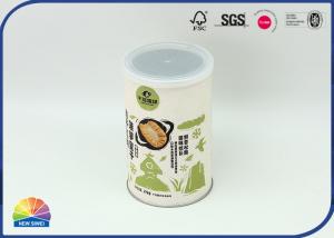 China Plastic Cap Aluminum Foil Packaging Paper Tube For Preserved Fruit on sale