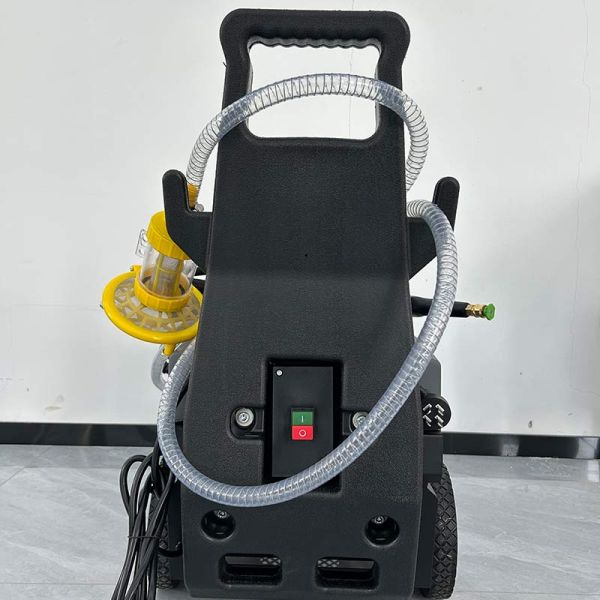 Silent Design Mobile Car Wash Machine 380V 3.0kw With High Pressure Pump