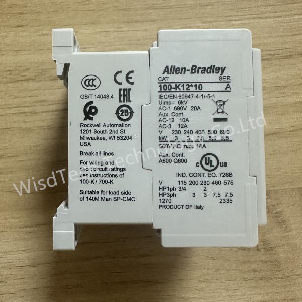Cheap 100-K12ZJ10 Non-Reversing Mini Contactor 12A 3P 24V 50/60Hz Open for sale