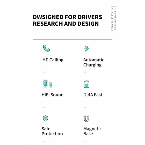 5V 2.4A Fast Car Phone Charger Adapter With Earphone