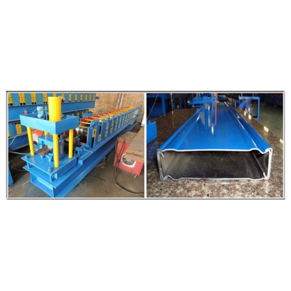 Galvanized Steel Rack Roll Forming Machine , Shelving Box Beam Roll Forming Equipment