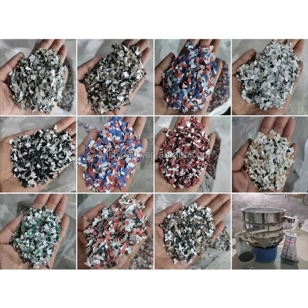 Color Epoxy Floor Flakes Hard Vinyl Flakes for floor coating