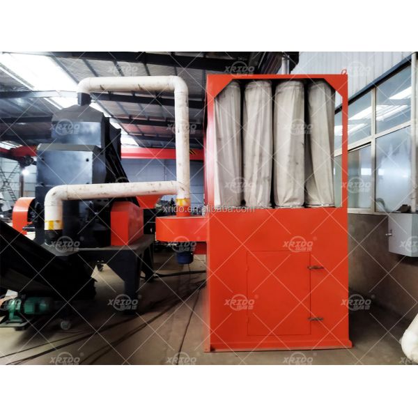 Copper Aluminum Radiator Separator Machine 500kg/H Ac Radiator Recycling Machine