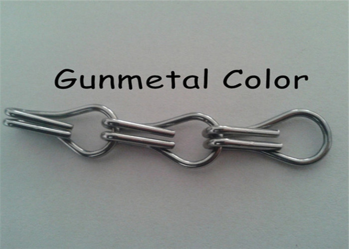 Vertical Hanging Anodizing Finished Chain Door Fly Screen