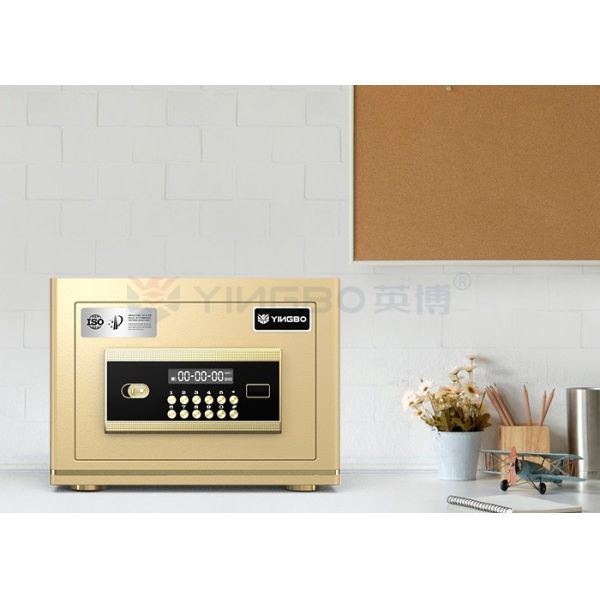Dual Alarm Electronic Lock Office Safe Box Anti-Theft H250mm