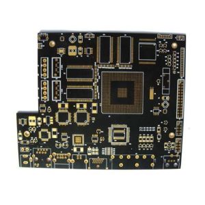 Quality Customized BGA Immersion Gold Multilayer PCB With Black Solder Mask wholesale