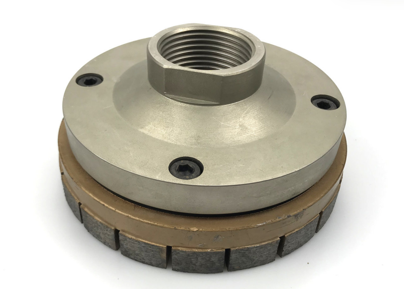 Diamond Silent Calibrating Wheel Milling Grinding Tools Diamond Satellite Abrasive For Granite