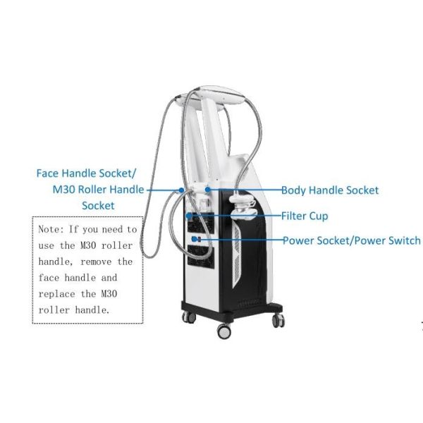 360 Vela Roller Body Shape Vacuum Shaping Roller Massage Slimming Machine