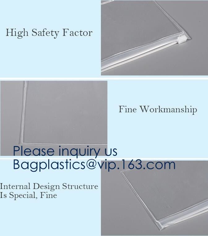 Custom Screen Printing Clear EVA Zip lockk Bags Portable Travel MakeupToiletry Cosmetic Bag Packing Pouch, BAGEASE PACK