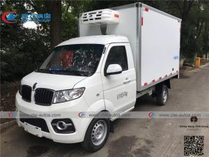 China Jinbei 4x2 Gasoline Engine Mini Refrigerated Truck on sale