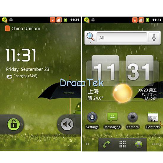 Cheap 5MP Dual Camera 3G Multi - touch  Wifi Enabled Cell Phones With Bluetooth A2DP for sale
