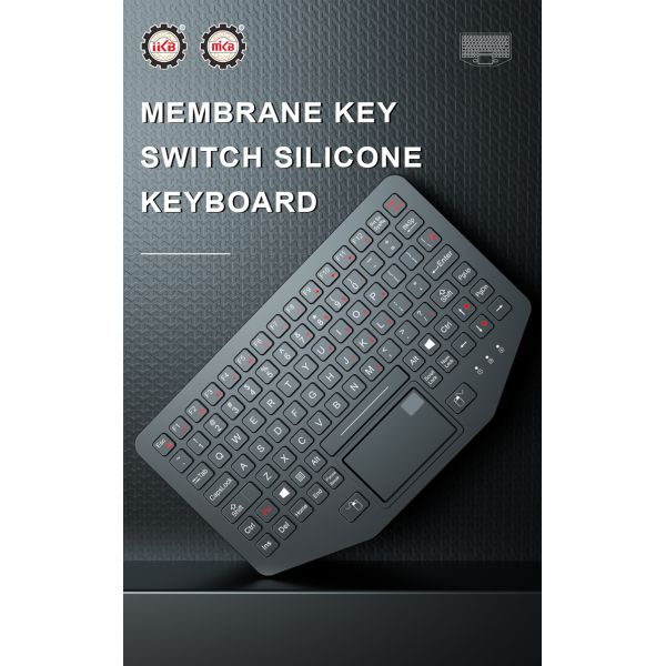 Silicone Membrane Switch Keyboard Touchpad With USB PS2 connection