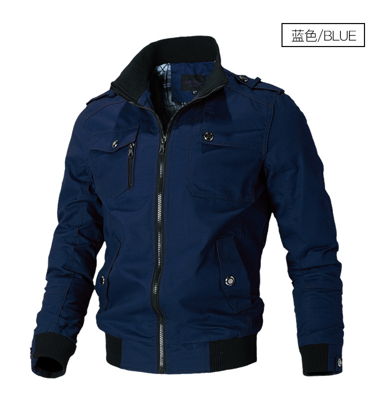 Factory Wholesale Winter Bomber Jacket Men Casual Plus Size Men'S Jackets Coats