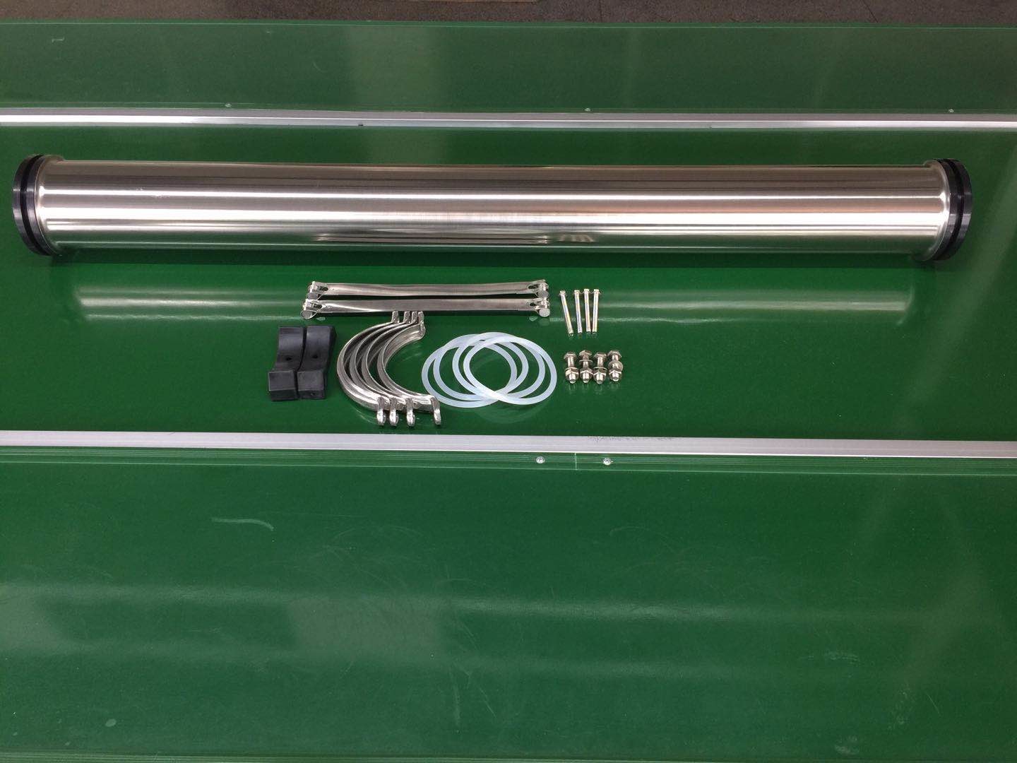 Quality Reverse Osmosis Pressure Vessel Ro Frp Membrane Housing 4040 SS 304 Water Filter Spare Parts wholesale