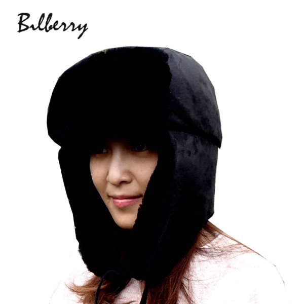 Keep Warm Australian Shearling Womens Hat Gloves Scarf Set Sheepskin Double Face