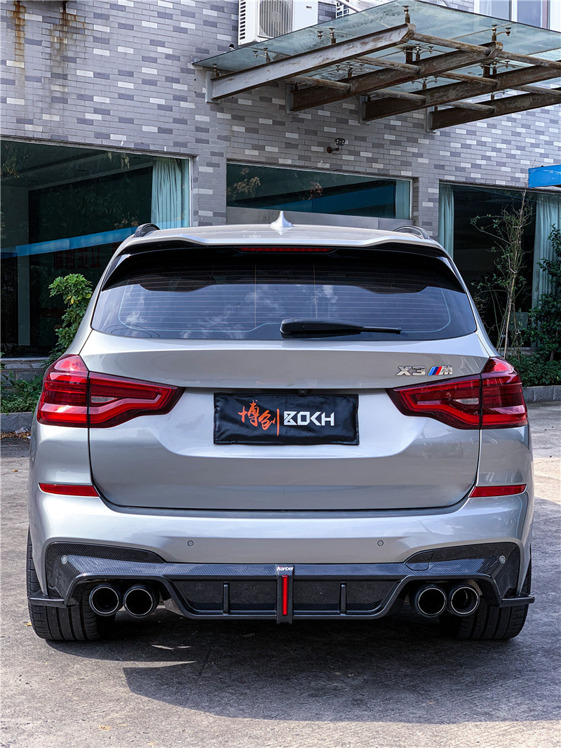 New Product Carbon Fiber Body Kit for BMW X3M X4M F97 F98 X3M X4M Carbon Fiber Front Shovel Diffuser Spoiler