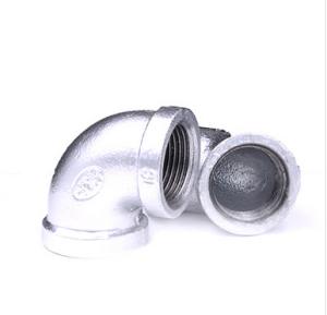 Quality Pipe Fitting Cast Clamp Mech Galvanized Malleable Iron 90 Degree wholesale