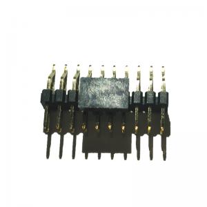 China 2 Pin Header Connector Male Right Right Angle / SMT Type PA9T With POST / CAP on sale