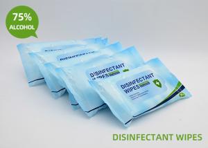 Quality Non Woven Fabrics Disinfectant Wipes Travel Pack With Alcohol Safe For Skin wholesale