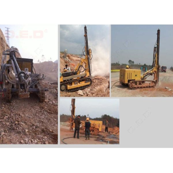 BR COP type Carbide Drilling Tools , 45CrNiMov Dth Drill Rods