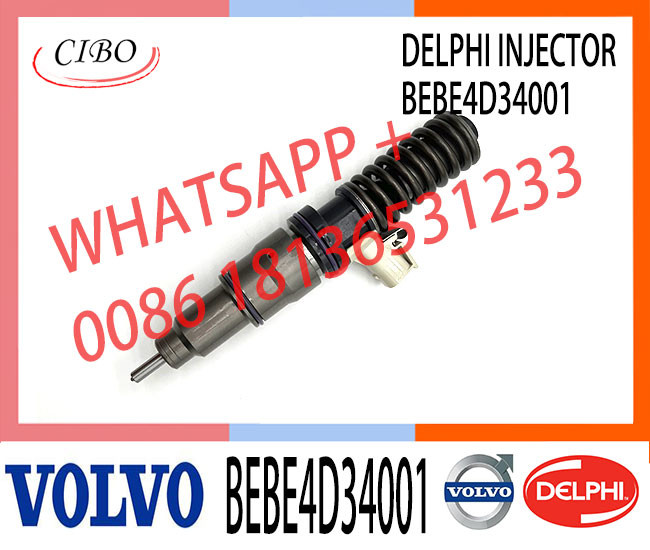 Direct Sale Diesel Fuel Injector 20847327 3801403 BEBE4D34001 For VOL D12 3150