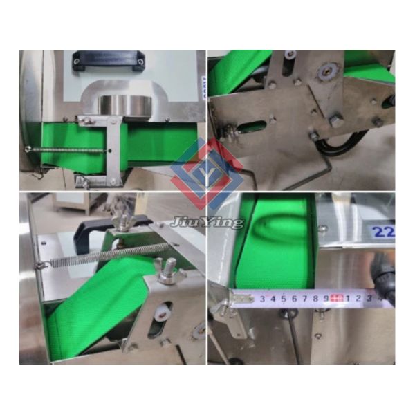 Practical Electric Chilli Pepper Cutting Machine Output 150kg/H