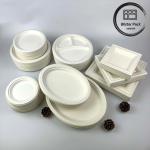 Custom Sugarcane Bagasse Meal Biodegradable Food Containers Eco Friendly