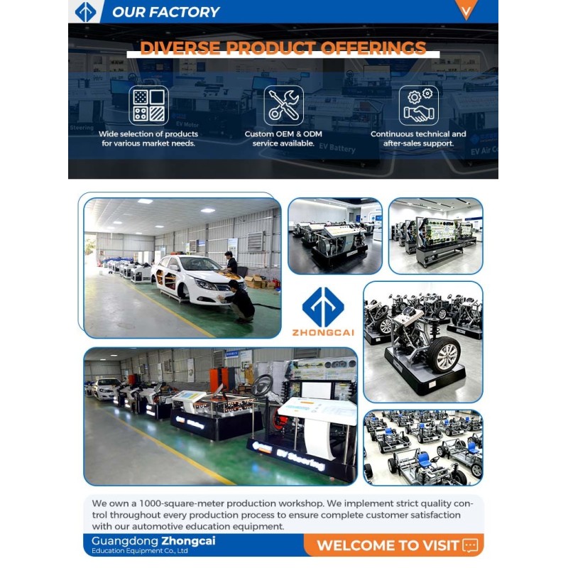 Automotive Training Equipment Diesel Engine Training Board for and Fault Diagnosis
