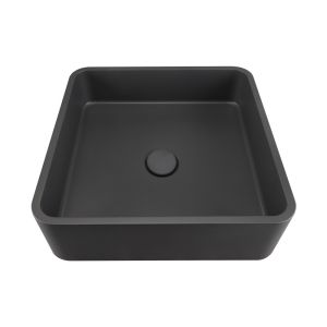 Quality Square Concrete Wash Basin With Matte Finish Without Overflow wholesale