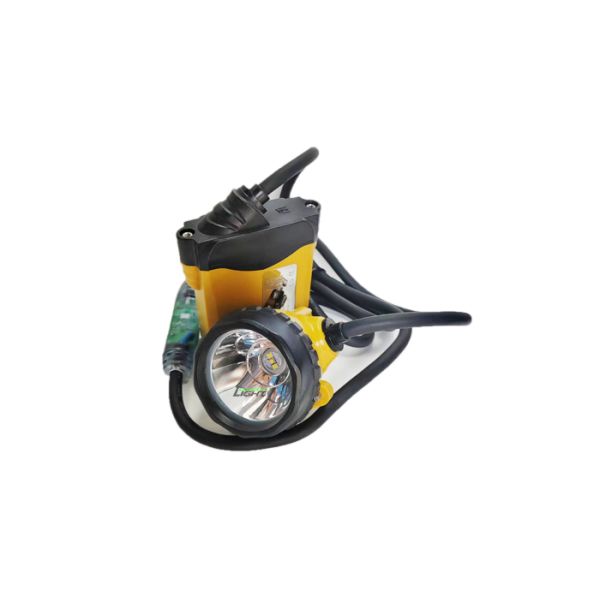 10.4Ah rechargeable li-ion battery miners helmet lamp IP68 waterproof 3W mining cap lamp with SOS light