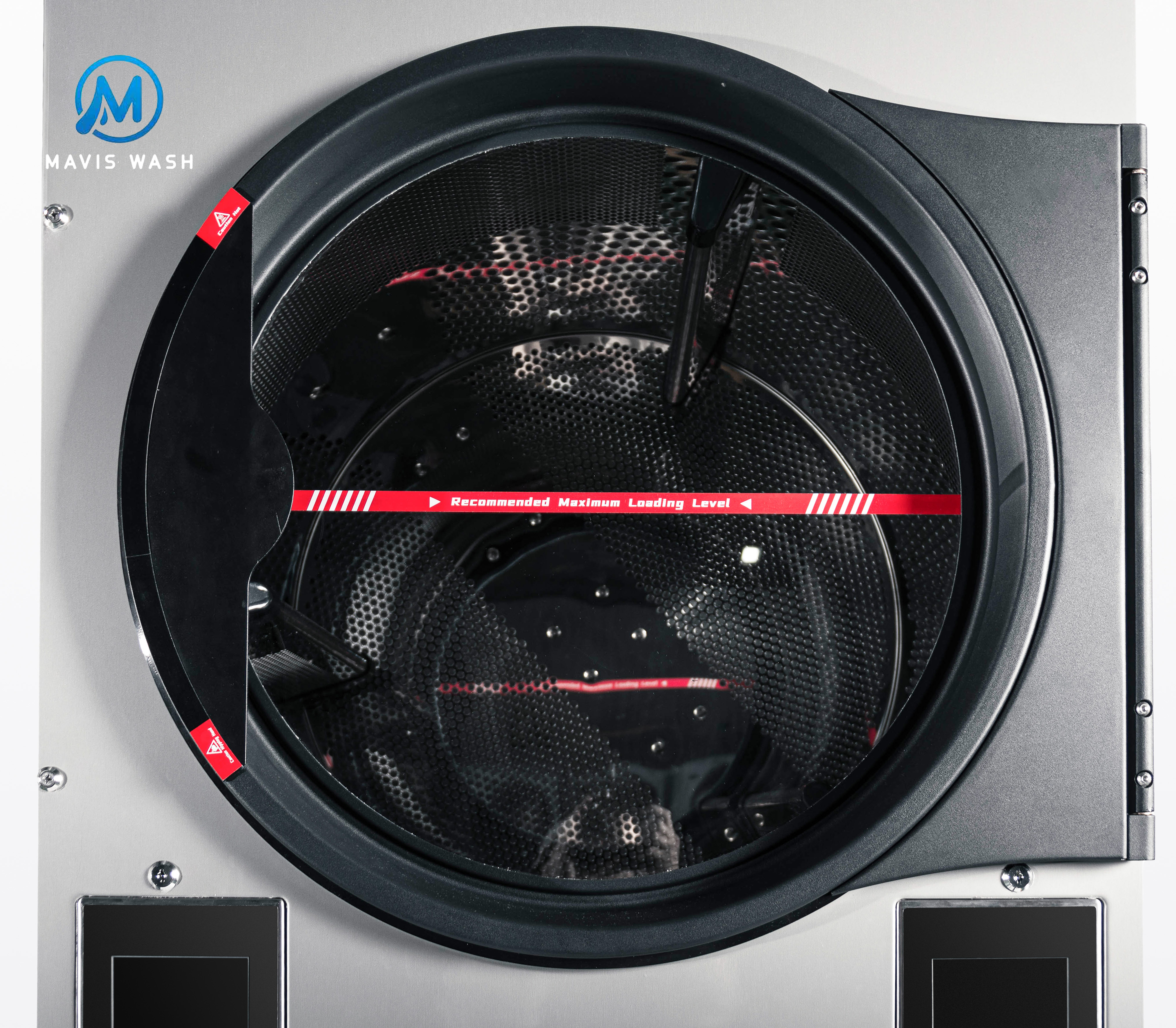 22kg Laundromat Stacked Washer and Dryer Industrial Laundry Wash Machines Double Washer Dryer for Hotel University