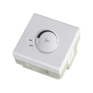 China Custom Modern Electronic Dimmer Switch  , White 1 Gang 1 Way Dimmer Switch on sale