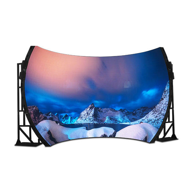 Quality Luminescent Thin Flexible Outdoor Led Display Antistatic P4.81 wholesale