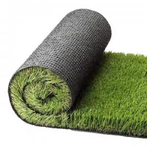 Quality 15000 Density Artificial Grass Mat For Football Landscape Carpet wholesale