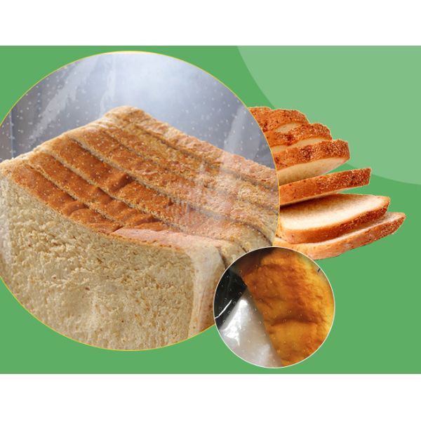 Reusable Breathable Plastic Bread Bags Micro Perforated Recycled PP Bread Bag BRC