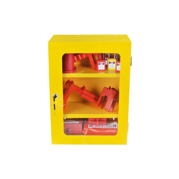 Lockout Station Cabinet Customized Panel With Two Mobile Division Plate