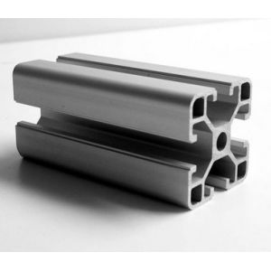 Aluminum Assembly Line Modular Aluminium Profile System With Black / Silvery