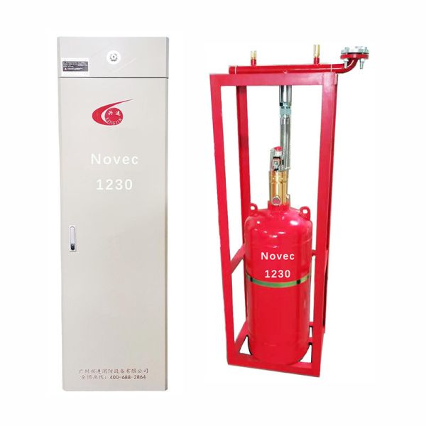 Steel Cylinder 70L NOVEC 1230 Fire Suppression System High Safety