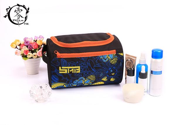 Multifunctional Toiletry Portable Makeup Bag Cosmetic Pouch Polyester Waterproof